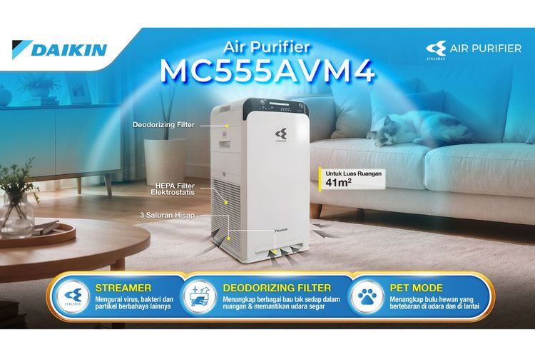 Daikin Luncurkan Air Purifier Terbaru, Bantu Jaga Kualitas Udara secara Menyeluruh