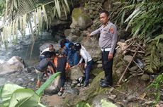 Kecelakaan Maut di Sitinjau Lauik, Sepeda Motor Masuk Sungai, 1 Tewas dan 3 Luka-Luka