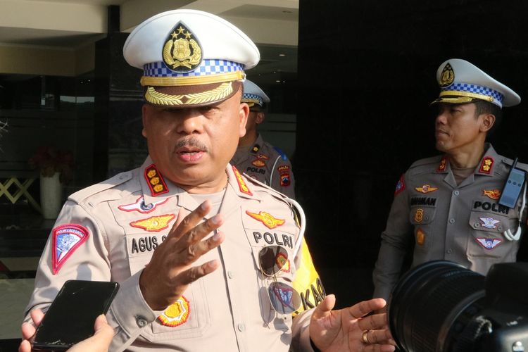 Direktur Lalu Lintas (Dirlantas) Polda Jawa Tengah Kombes Pol. Agus Suryo Nugroho di Mapolda Jateng.