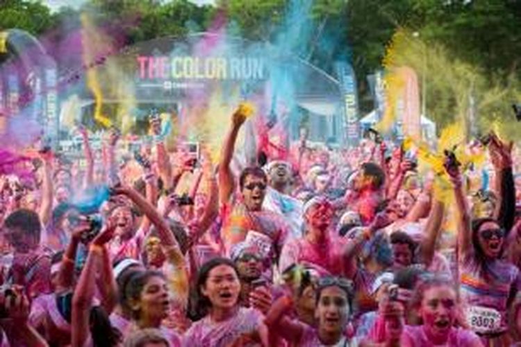 Ilustrasi Color Run