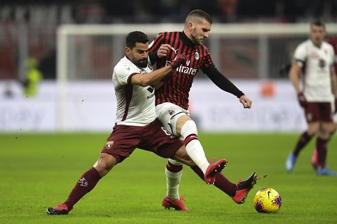 AC Milan Vs Torino, Rossoneri Tantang Juventus pada Semifinal Coppa Italia