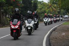 Honda Bawa Pecinta PCX Jelajah Lintas Pulau