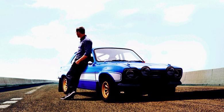 Paul Walker dan Ford Escort