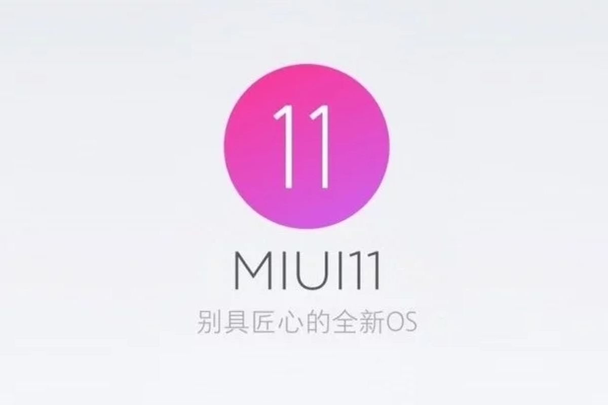 Software antarmuka MIUI 11.