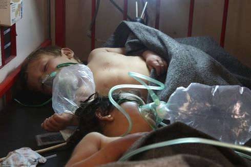 MSF Temukan Tanda-tanda Gas Saraf dalam Serangan di Suriah