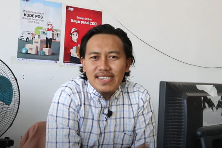 Rudy Yana (34), warga asal Subang Jawa Barat yang tabungannya diselamatkan oleh LPS karena bank tempatnya menabung dilikuidasi. 