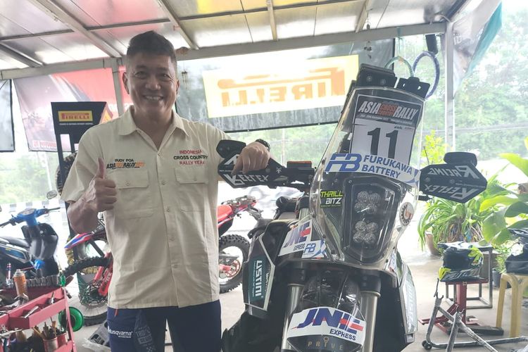 Rudy Poa bersama tim Indonesia Cross Country Rally akan kembali berkompetisi di Asia Cross Country Rally (AXCR) 2022