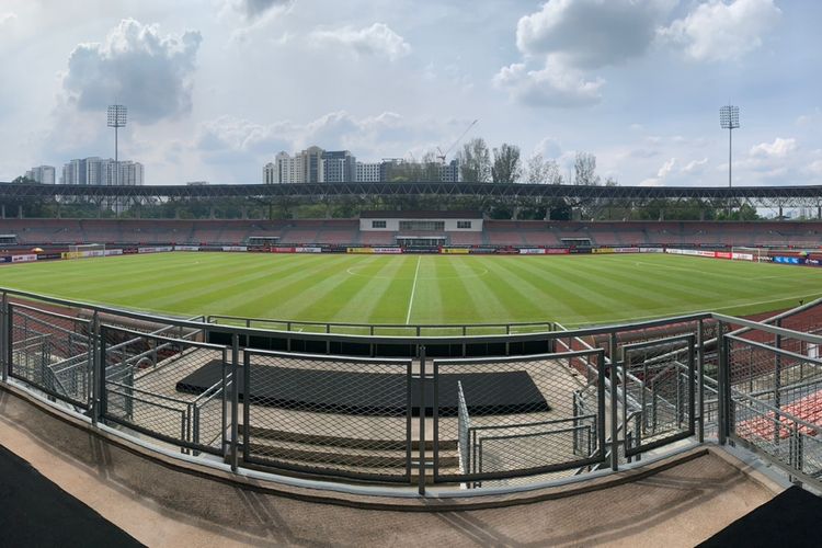 Venue pertandingan Brunei Darussalam vs timnas Indonesia di Stadion Kuala Lumpur mempunyai fasilitas berkelas.