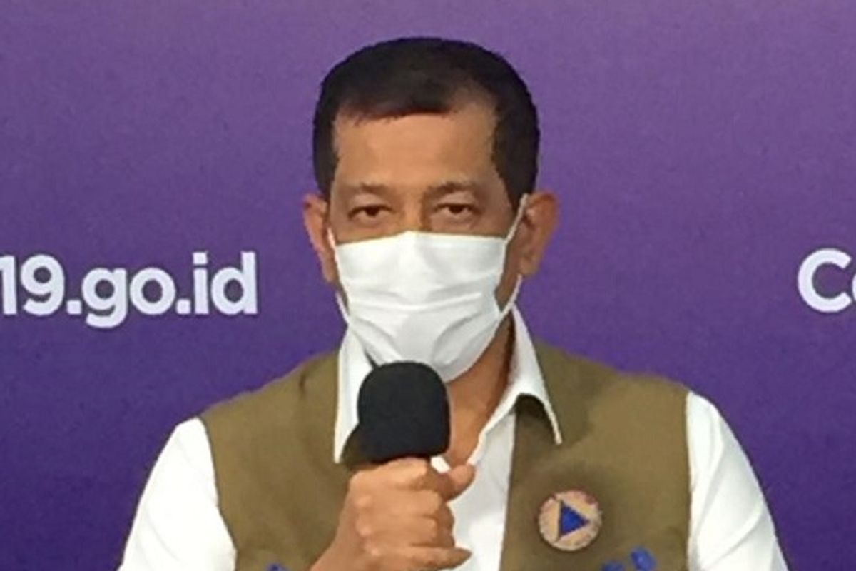 Kepala BNPB sekaligus Ketua Satuan Tugas Penanganan Covid-19 Letjen TNI Doni Monardo, dalam Bincang-bincang Spesial Media Bertanya, Doni Monardo Menjawab, di Media Center Satgas Covid-19 Graha BNPB Jakarta, Jumat (9/10/2020). 