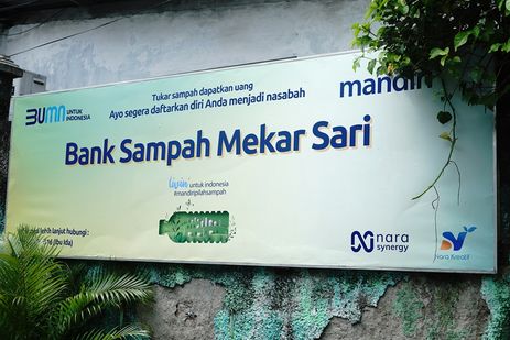 Bank Mandiri Gandeng Kelompok Wanita Tani Berdayakan Sampah Organik Jadi Sumber Daya Produktif