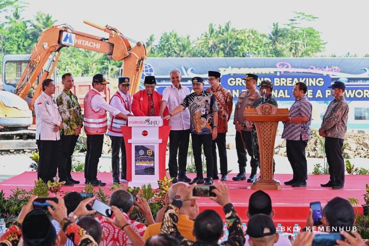 Pembangunan Terminal Purworejo Baru, dimulai pada Minggu (21/5/2023).