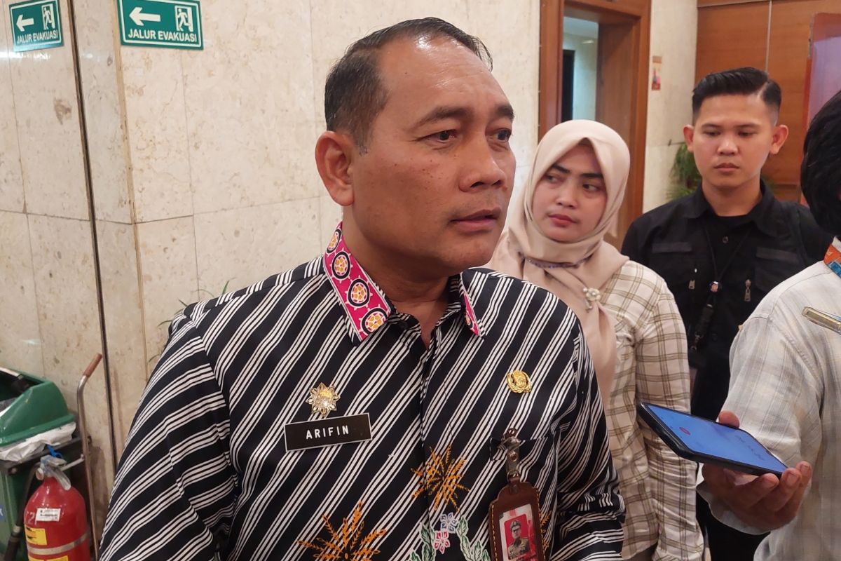 Kepala Satpol PP DKI Jakarta Arifin saat ditemui di Balai Kota DKI Jakarta, Kamis (27/4/2023).