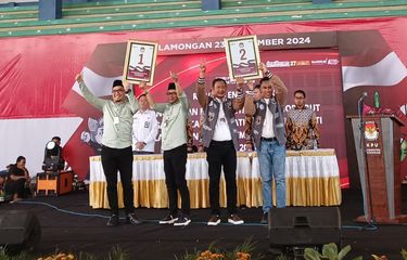 Profil dan Nomor Urut 2 Paslon dalam Pilkada Lamongan 2024