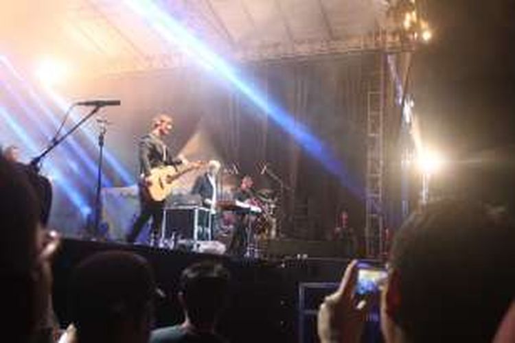 Band Michael Learns to Rock (MLTR) sukses mengehentak Kota Tenggarong, Kabupaten Kutai Kartanegara, Kalimantan Timur, dalam ajang musik bergengsi Festival Musik Rock 