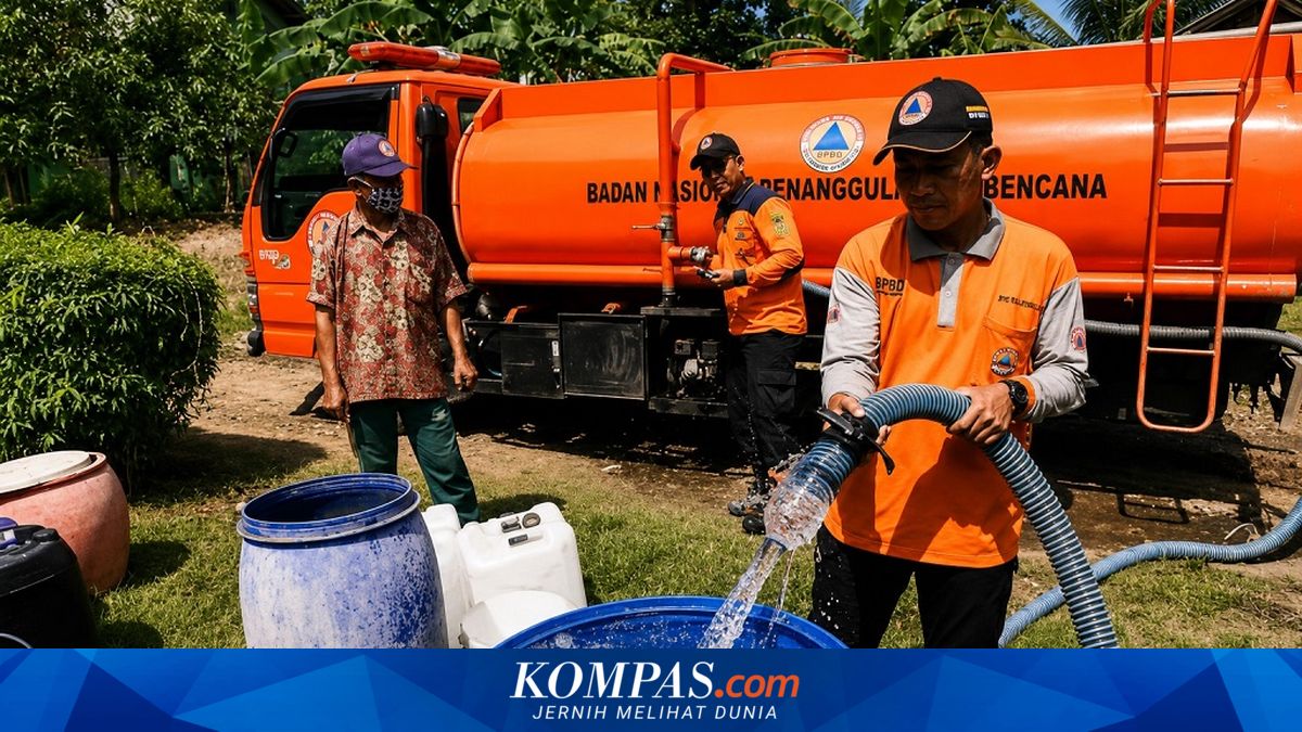 6 Kecamatan di Lumajang Rawan Kekeringan, BPBD Mulai Salurkan Air Bersih
