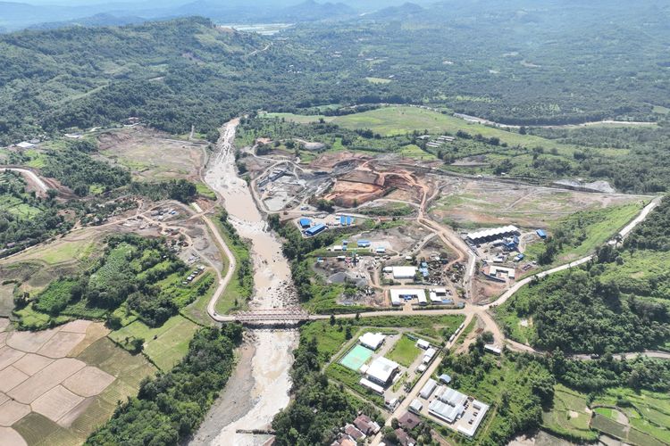 Progres Bendungan Jenelata, Proyek Libatkan 50 Persen Pekerja Lokal