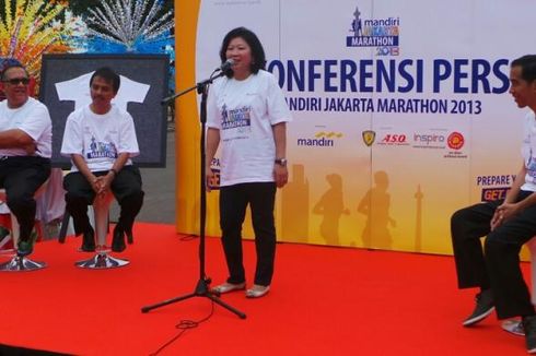 Jokowi Pastikan Jakarta Marathon Tahun Depan Lebih Besar