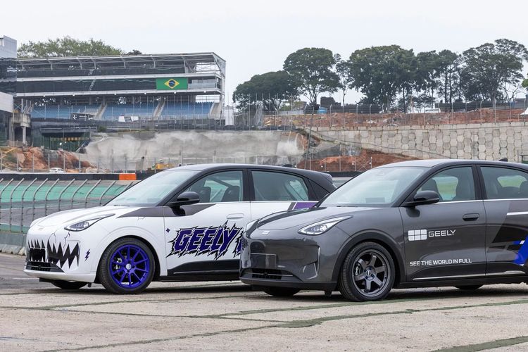 Modifikasi Geely EX2 Street dan Track, Mobil Listrik Bergaya Balap