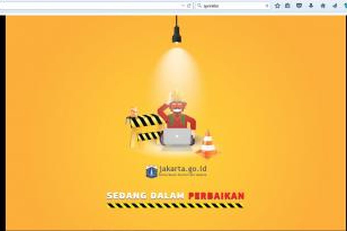 Jakarta.go.id dalam perbaikan.