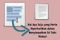 Hal Apa Saja yang Perlu Diperhatikan dalam Menyimpulkan Isi Teks Diskusi