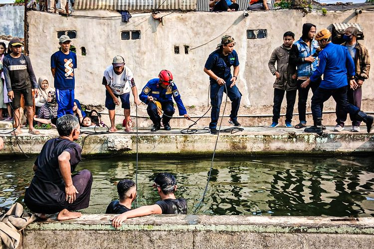 Kolam Limbah Pabrik di Cimahi Makan Korban, Bocah 5 Tahun Tewas Tenggelam di Kedalaman 8 Meter