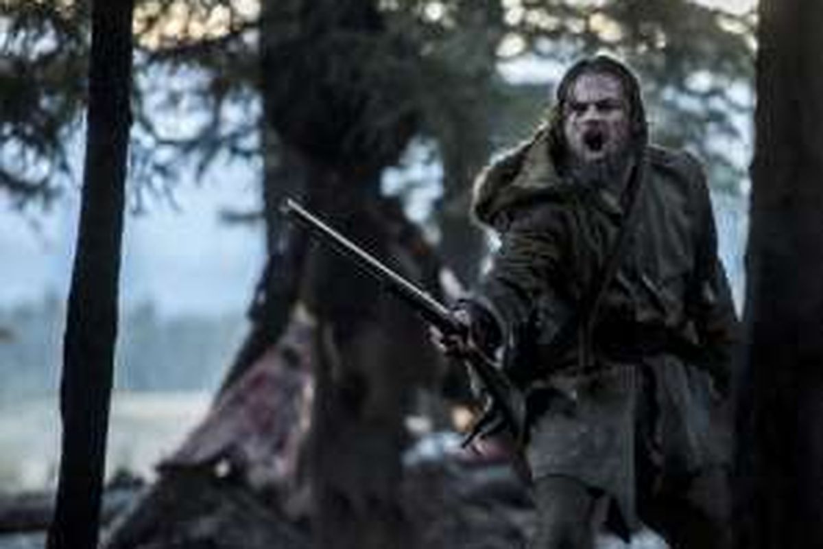 Leonardo DiCaprio dalam film The Revenant