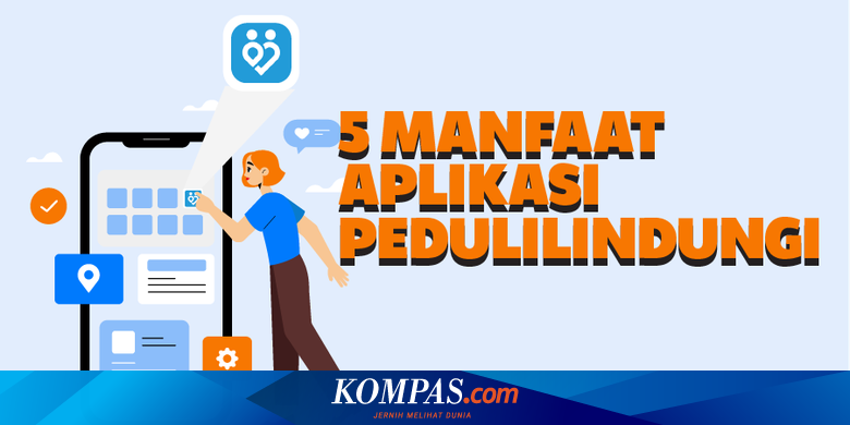 INFOGRAFIK: 5 Manfaat Aplikasi PeduliLindungi - Vimarsana News