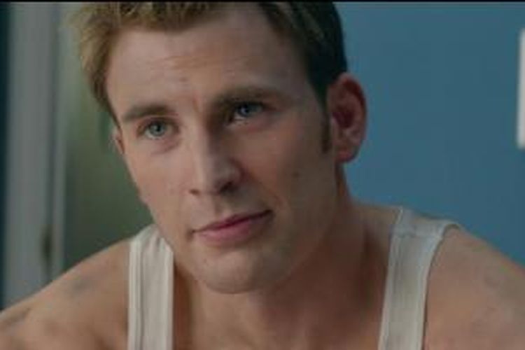 Chris Evans dalam film Captain America: The Winter Soldier