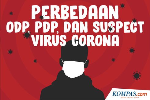 INFOGRAFIK: Perbedaan ODP, PDP, dan Suspect Virus Corona
