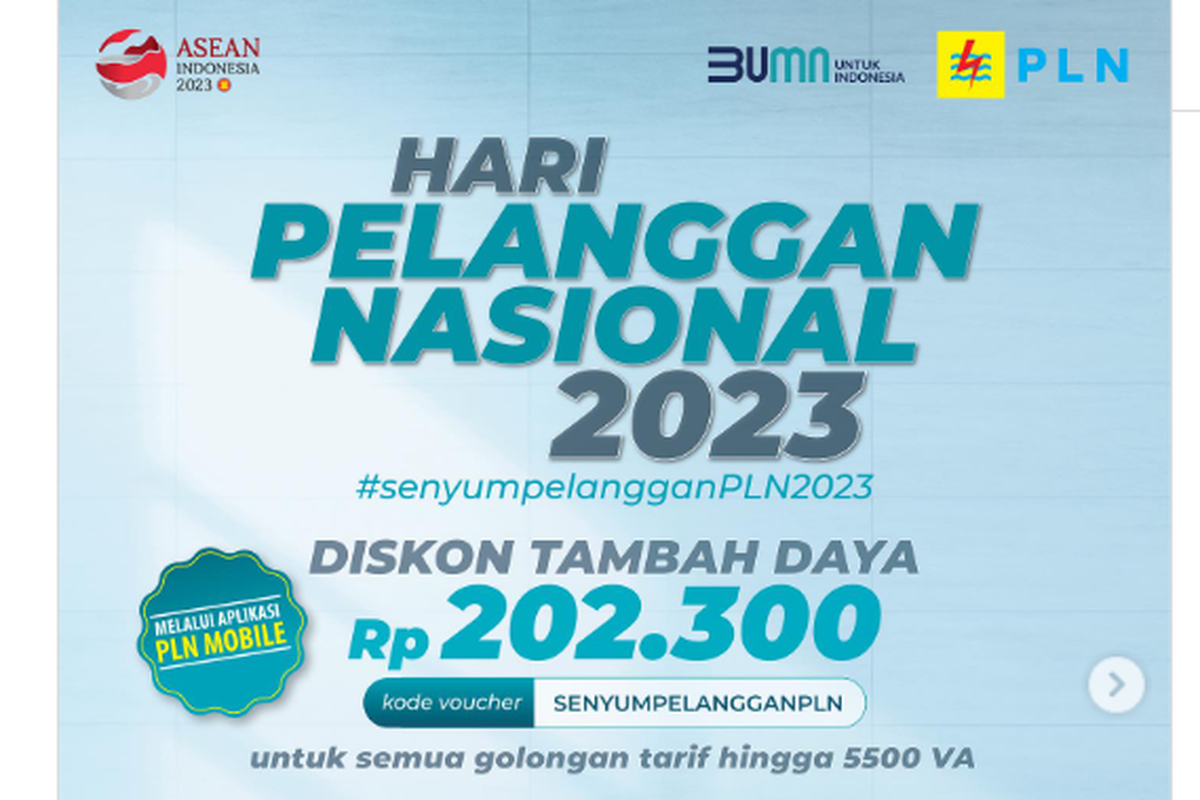 Promo tambah daya listrik PLN sepanjang September 2023