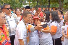 Pramono Anung Jadi "Magnet" Emak-emak di Festival 1.000 Nasi Uduk Betawi