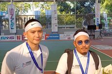 Rezky/Tanta Ginting Terima Kekalahan dari Desta/Raffi Ahmad di Olahraga Tenis