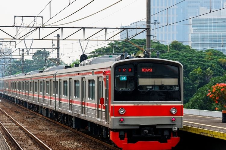 Ilustrasi KRL Jabodetabek.