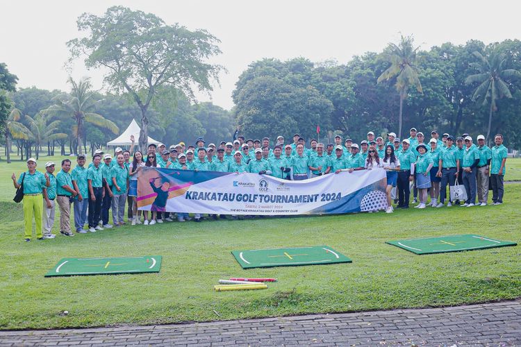 The Royale Krakatau Golf & Country Club menggelar Krakatau Turnamen Golf 2024 pada hari Sabtu (2/3/2024) kemarin di The Royale Krakatau Golf, Cilegon.