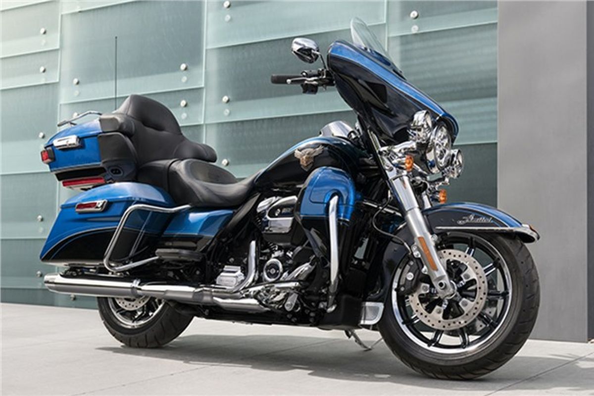 Harley Davidson CVO Ultra Limited Anniversary ke-115 tahun sebagai ilustrasi