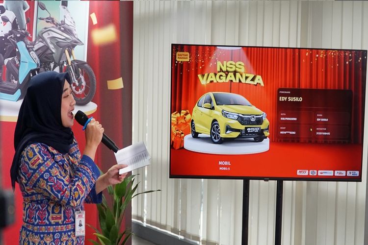 Pengundian NSS Vaganza disiarkan live melalui kanal resmi NSS Group.