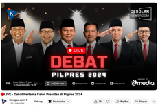 Link Live Streaming Debat Capres-Cawapres Pilpres 2024 Malam Ini