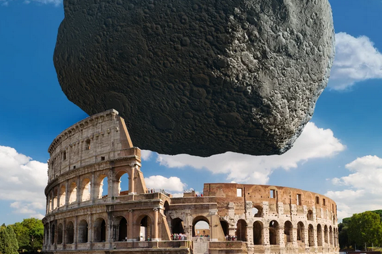 Asteroid yang menjadi target wahana DART NASA adalah asteroid Dimorphos yang berdiameter 160 meter, ukurannya setara dengan Koloseum Roma. Padahal, ukuran wahana DART hanya 1,22 meter.