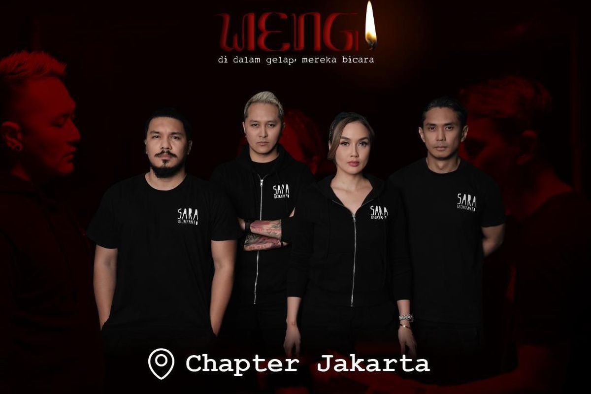 Elex Media Komputindo bekerja sama dengan Rekata studio dan Panorama Live menjadikan novel berjudul Wingit, karya Sara Wijayanto dan tim Diary Misteri Sara menjadi sebuah event wahana misteri' bernama Wengi.