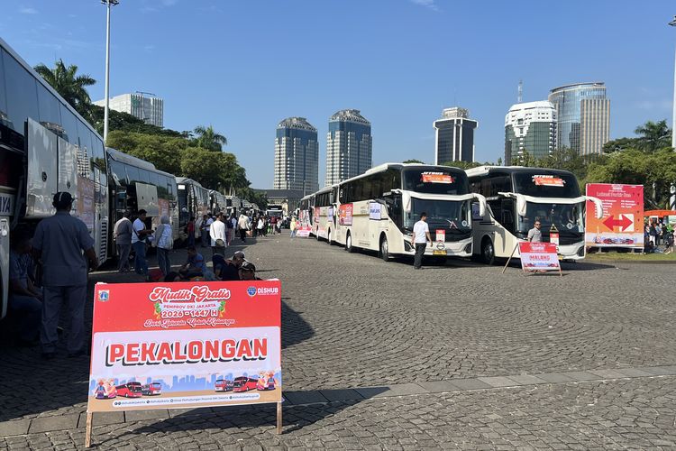 Pemprov DKI Berangkatkan 744 Bus Mudik Gratis, Angkut 35.000 Pemudik ke 20 Kota