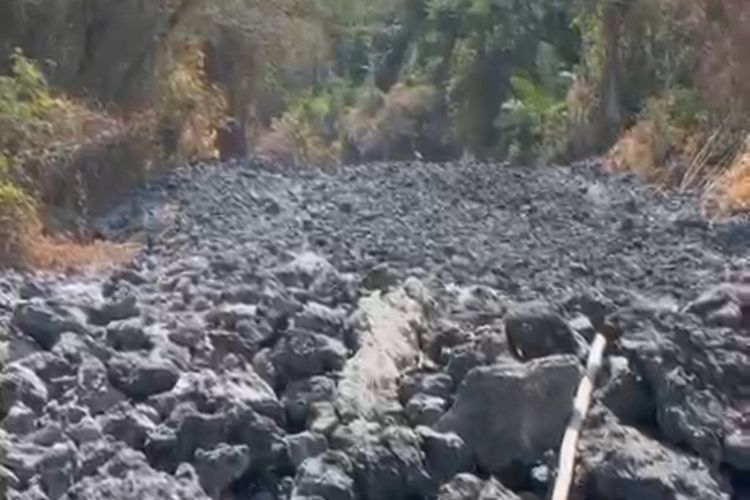 Erupsi Gunung Ile Lewotolok, Lahar Panas Meluncur ke Perkebunan Warga