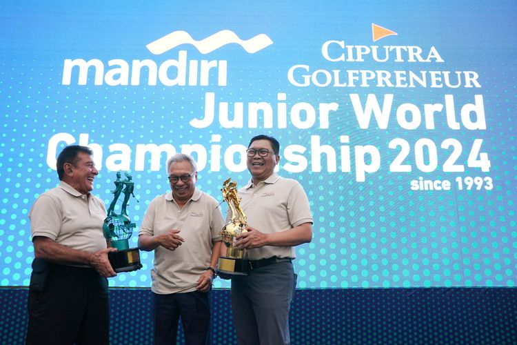 Bank Mandiri berkolaborasi dengan Ciputra Golfpreneur menggelar ajang kejuaraan dunia golf junior bertajuk  Ciputra Golfpreneur Junior World Championship (CGJWC) di Damai Indah Golf Pantai Indah Kapuk (PIK) Course pada 12-14 Juni 2024