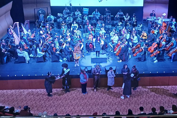 Konser TRUST Orchestra The Legends 10: Magic Dipenuhi Penonton Berkostum Harry Potter
