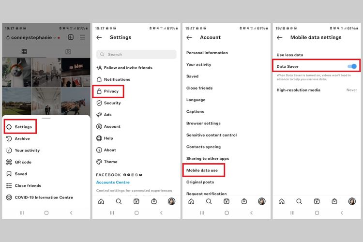 Cara mematikan autoplay video di aplikasi Instagram