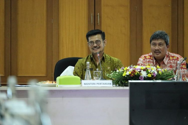Menteri pertanian Syahrul Yasin Limpo 