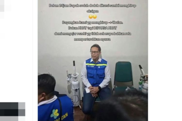 Viral Foto Budi Gunadi Pakai Selang Oksigen di Kalimantan, Kemenkes Bantah Narasi Sesak Napas