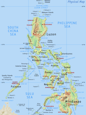Peta Filipina