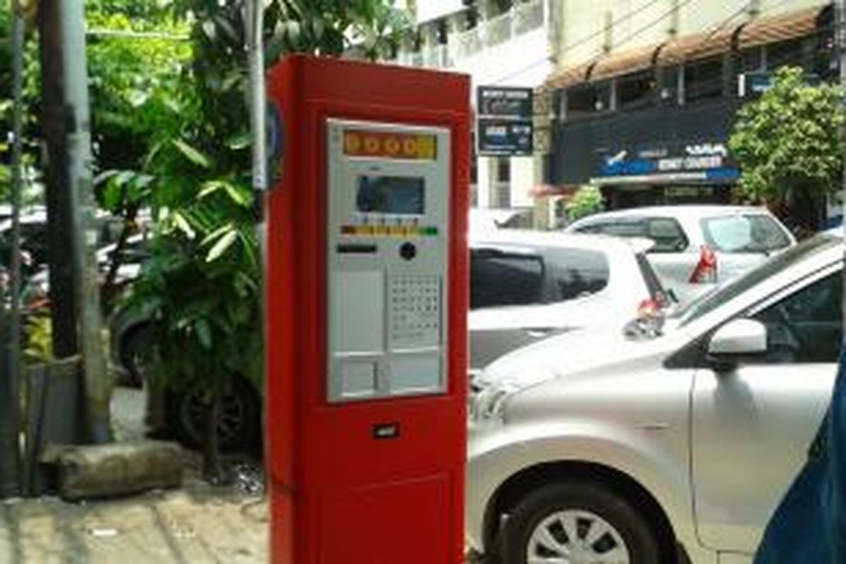 Meteran parkir di Jalan H Agus Salim atau Jalan Sabang, Jakarta Pusat, Rabu (1/10/2014). 