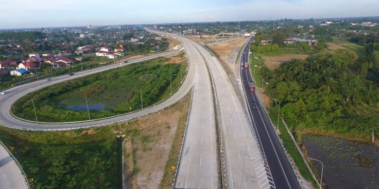 Jalan Tol Medan-Kualanamu-Tebing Tinggi (MKTT) Seksi 1 SS Tanjung Morawa-SS Perbarakan