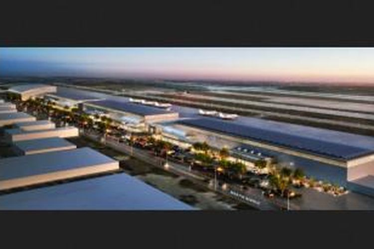 Kesepakatan itu sudah ditandatangani oleh Google untuk membangun dan mengoperasikan pengembangan wilayah eksklusif seharga 82.000.000 Dolar AS. Luas area pengembangan itu mencapai 29 hektar di sisi barat bandara. 